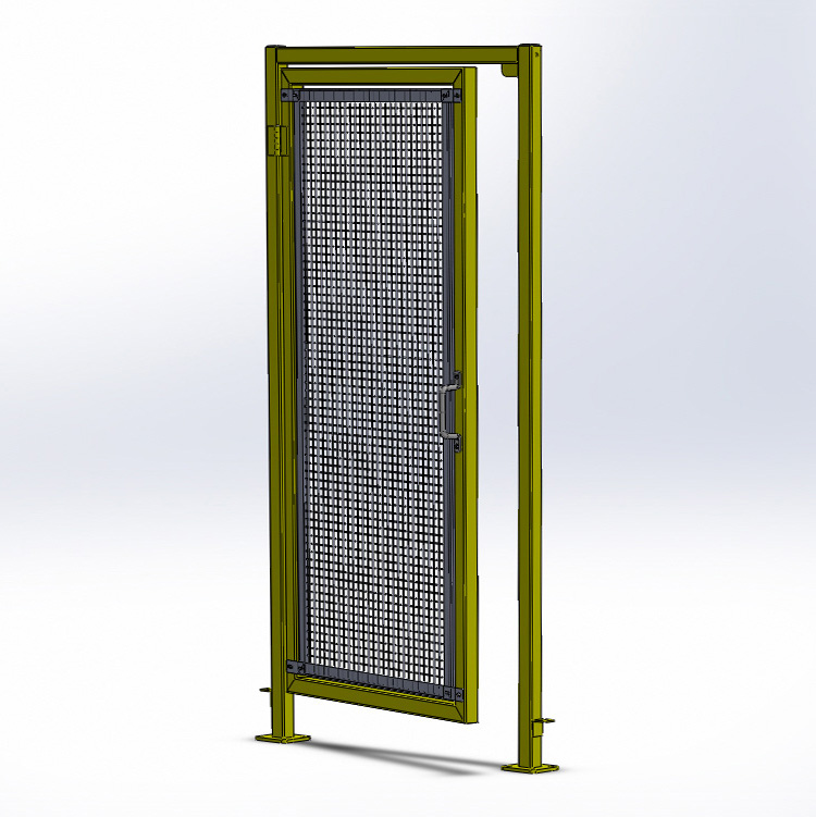 Swing door partial open